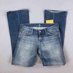 7 For All Mankind "A" Rhinestones Jeans  P070